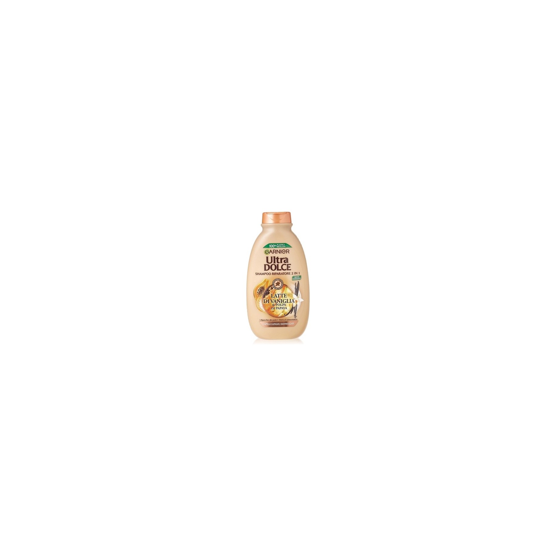 Ultra Dolce Vanilla Milk and Papaya Pulp Shampoo 300ml