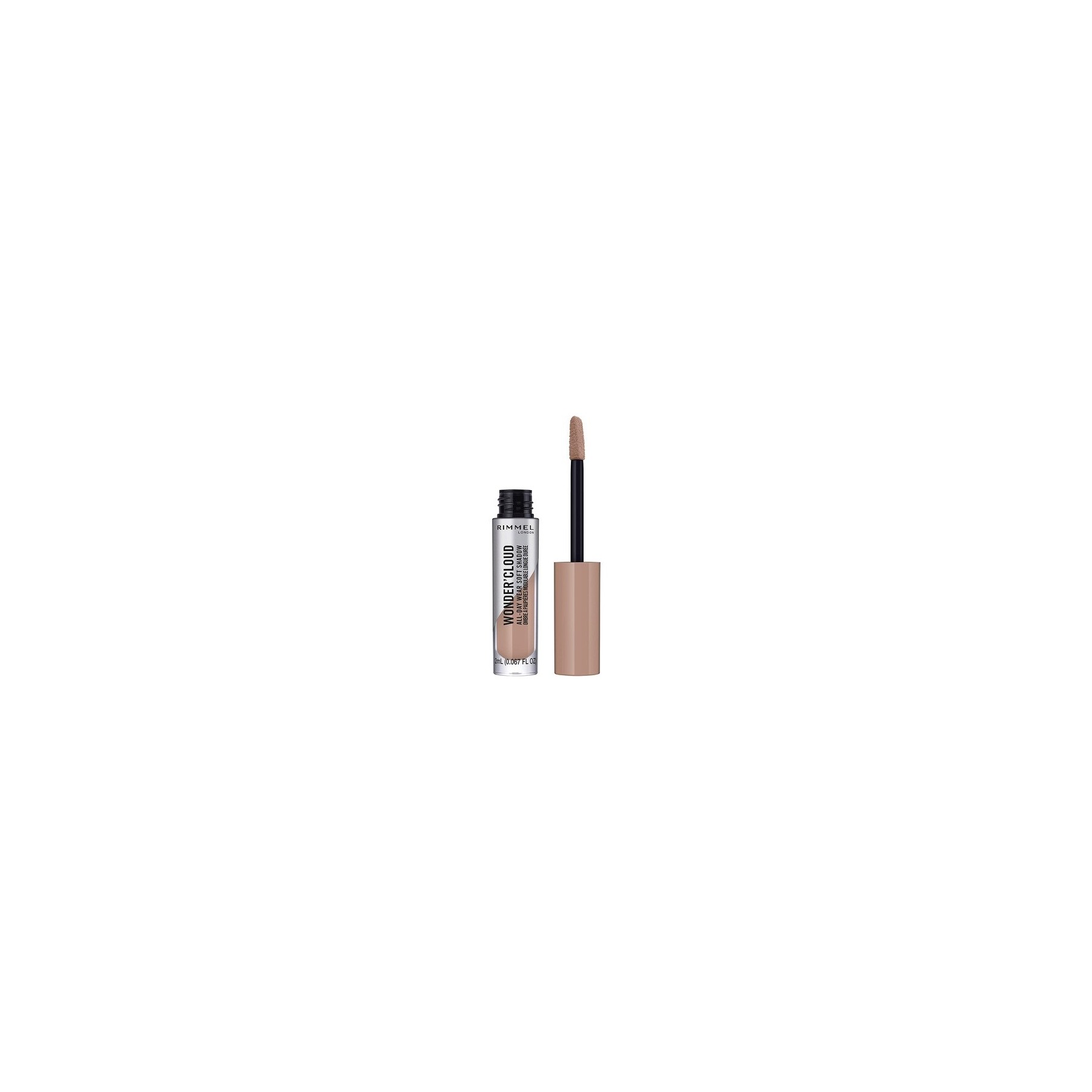 Rimmel London Wonder'Cloud Liquid Eyeshadow 002 Foggy Beige