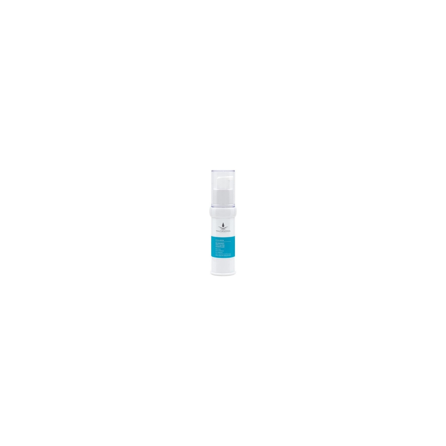 TAUTROPFEN Naturkosmetik Hyaluron Revitalizing Anti-Wrinkle Eye Fluid for Tired Eyes 15ml