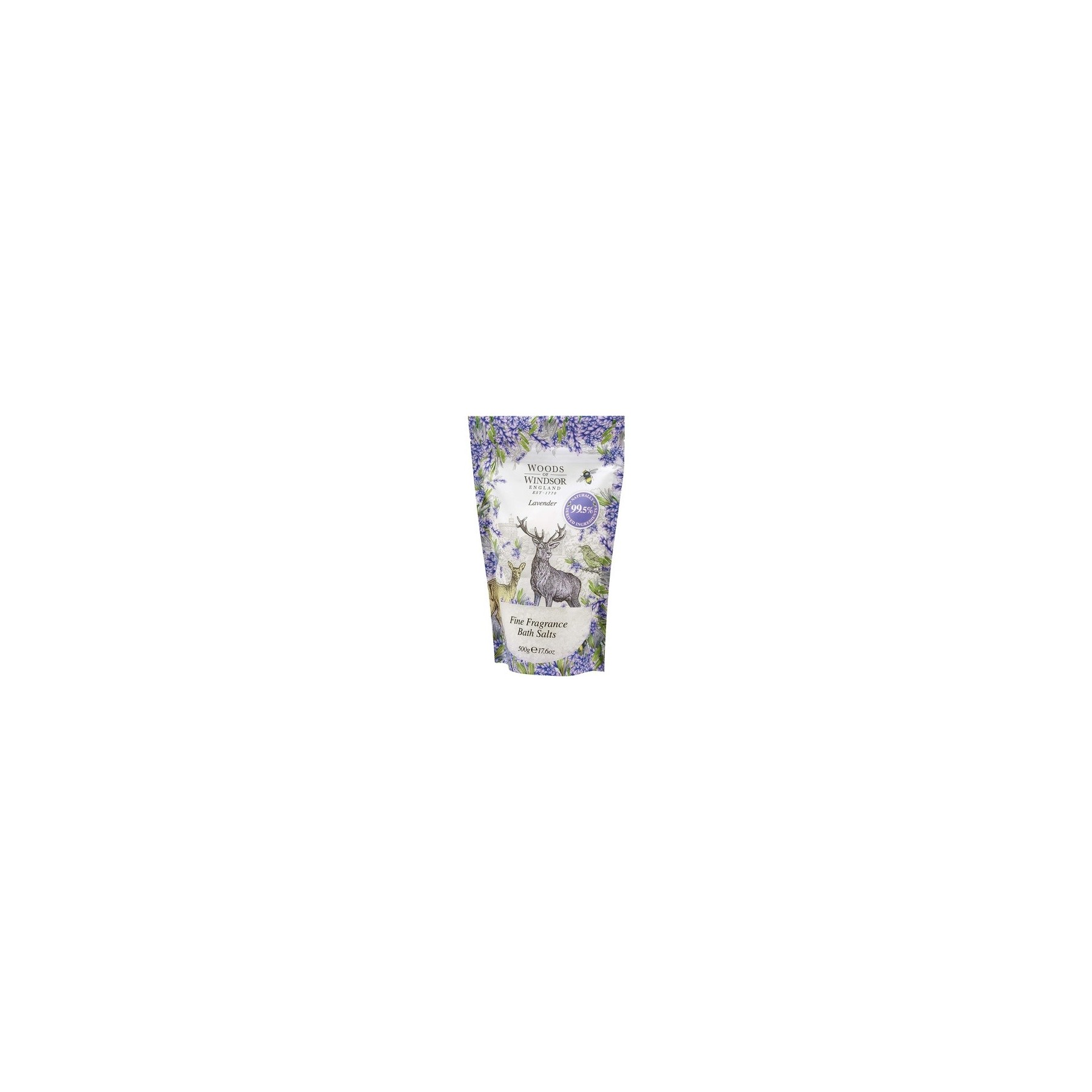 Woods of Windsor Lavender Bath Salts 500g - Purple
