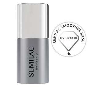 Semilac Smoother Base UV Gel Nail Polish for Smoothing and Protecting Nails 7ml