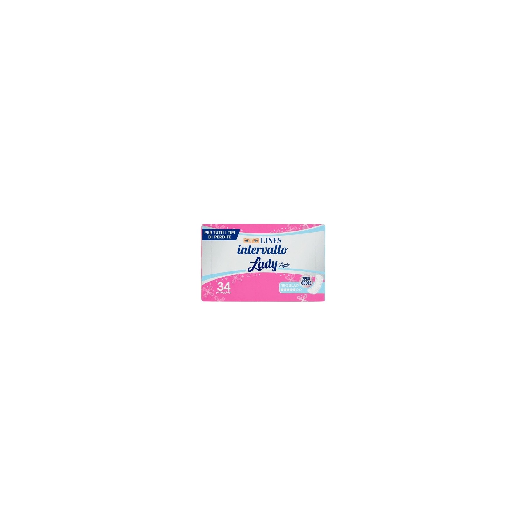 Lines Intervall Lady Light Regular 34 Panty Liners