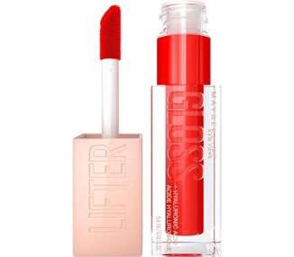 Maybelline New York Shiny Lip Gloss for Fuller Looking Lips Moisturizing with Hyaluronic Acid Lifter Gloss Candy Drop Color No. 023 Liquorice Red 1 x 5.4ml Sweetheart
