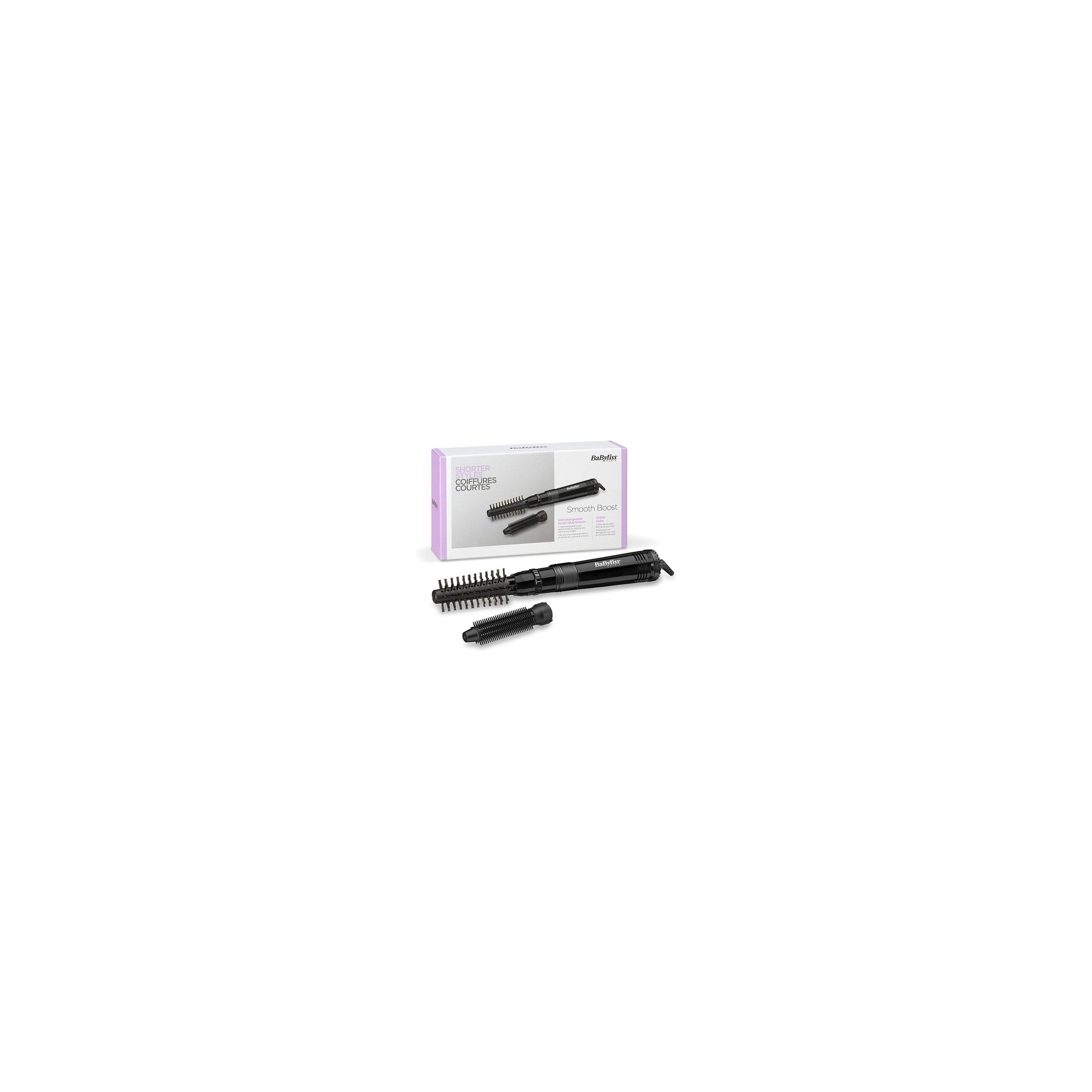 BaByliss 668E Hot Air Brush Warm Black 1.8m 300W