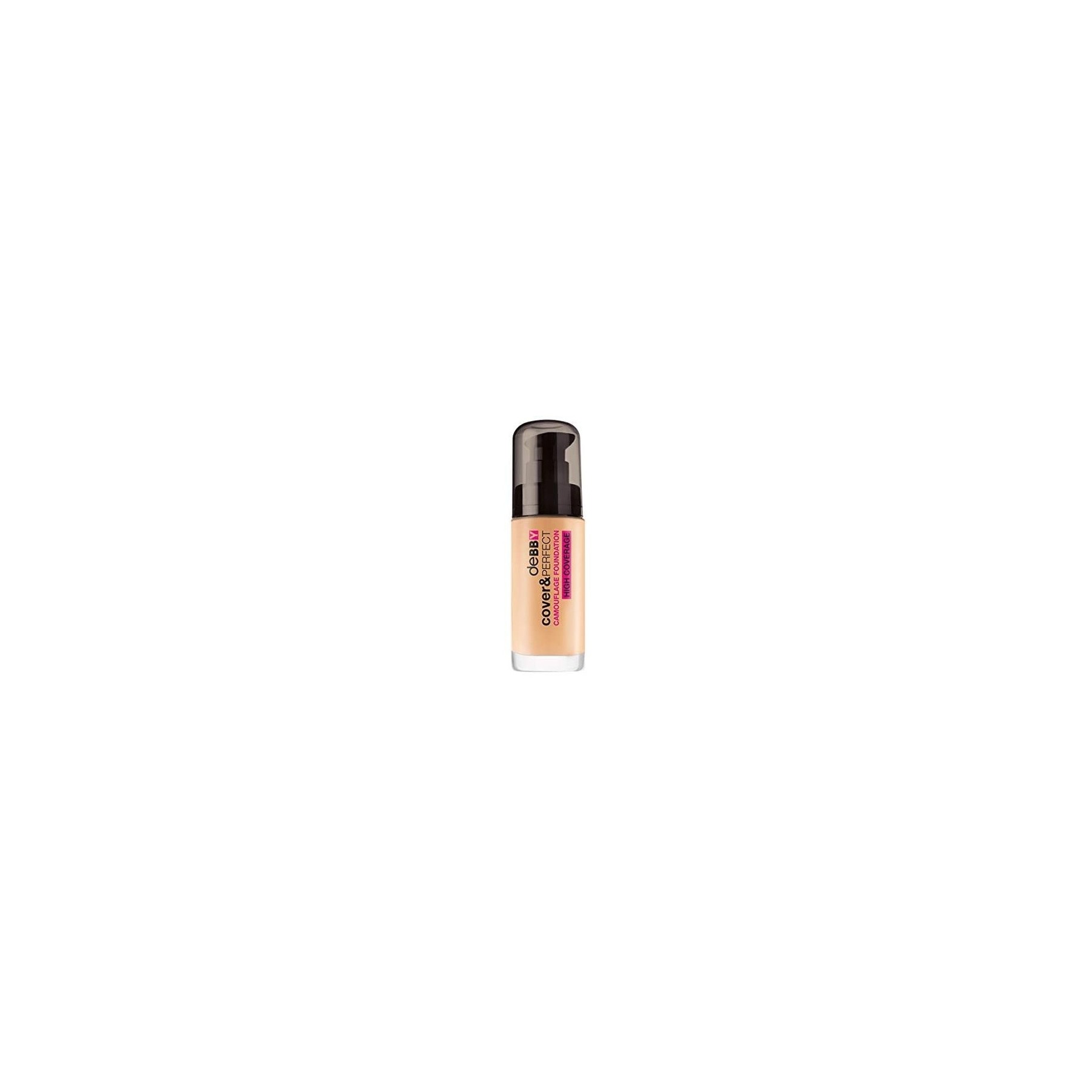 DEBBY Cover And Perfect Fluid Foundation 02 Ivory Cosmetic for the Face