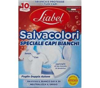 Liabel Salvacolori Special White Caps 40 Pieces - 1.6g