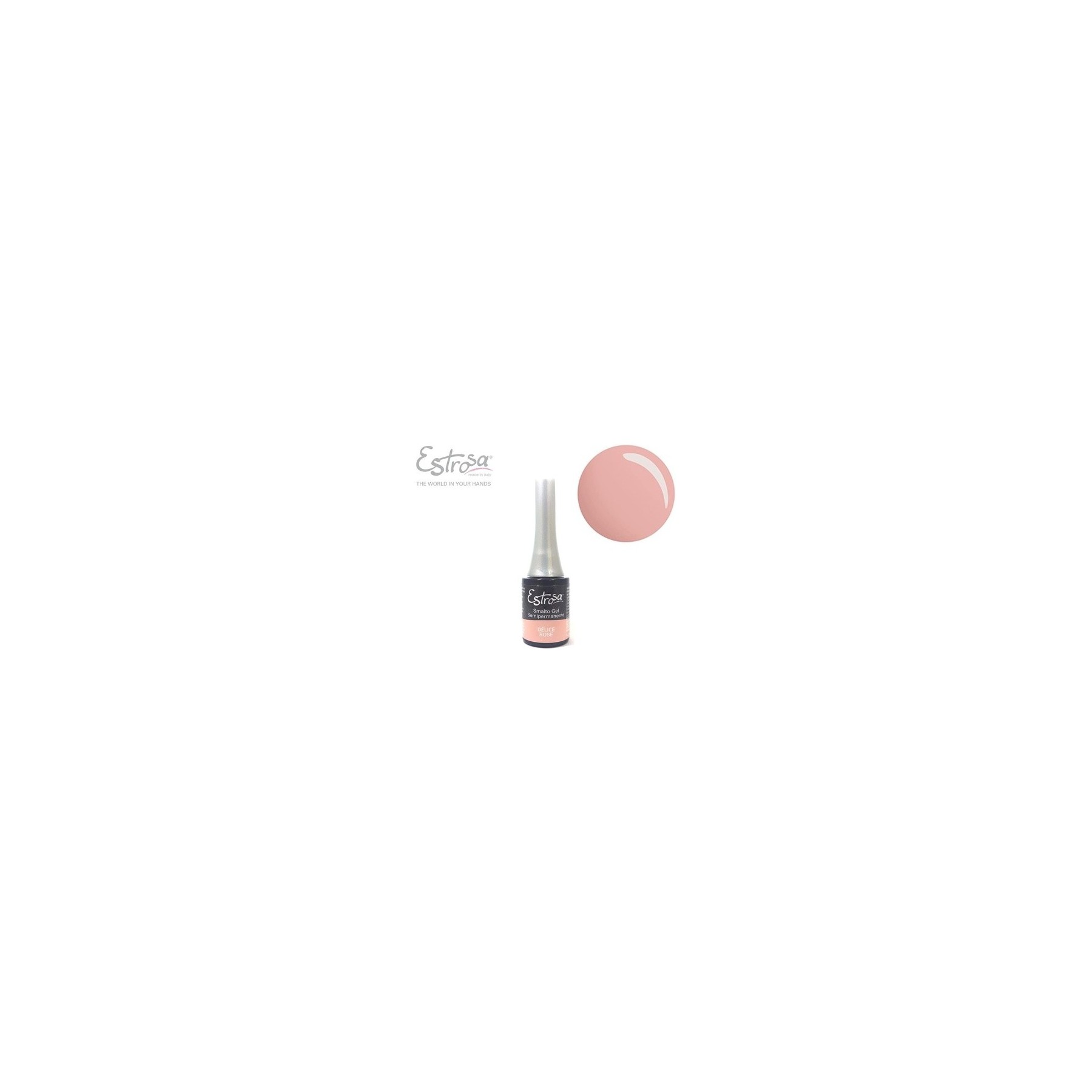 ESTROSA Gel Nail Polish Semi-Permanent Delice Rose 14ml