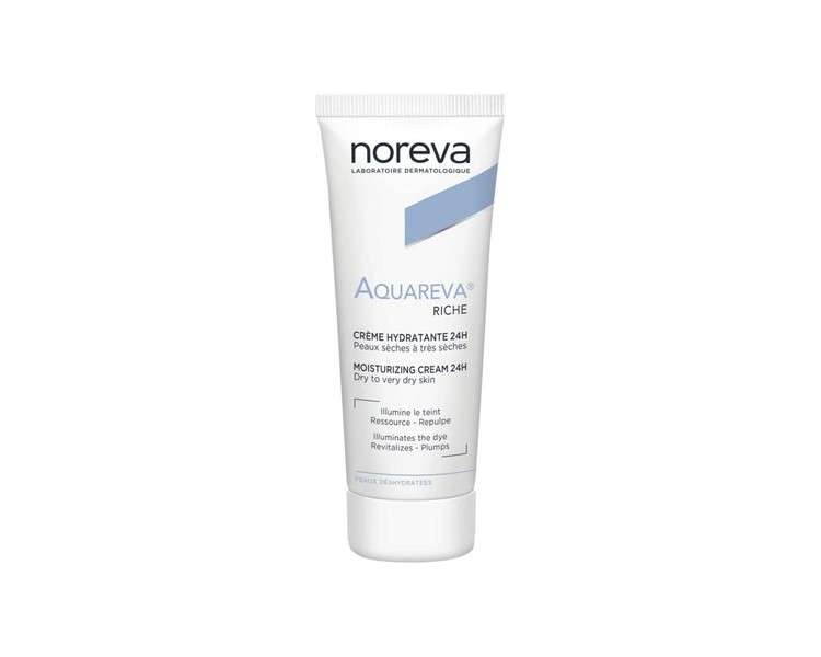 Noreva Aquareva Moiturizing Cream Rich Textured 40ml