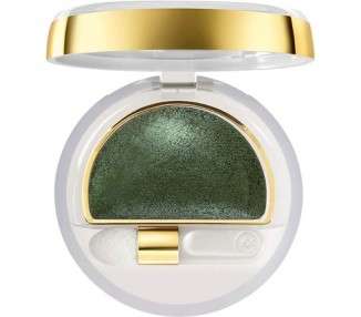 Collistar Eyeshadow with Dual Effect: Wet and Dry Olive Green Long-Lasting Pearl Effect with Hyaluronic Acid, Vitamin E, and UV Filters 2g