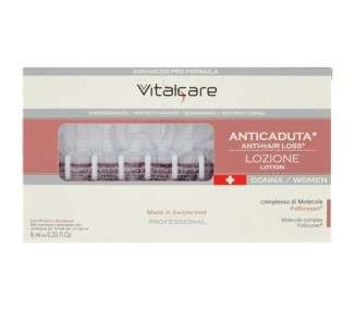 Vitalcare Swiss Anti-Fall Treatment for Women with Follicusan Molecule Complex 10 Ampoules 6ml