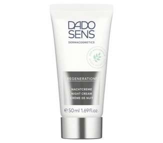 Dado Sens Regeneration E Night Cream 50ml - Regenerative Care for Sensitive Skin - Moisturizes and Reduces Wrinkles