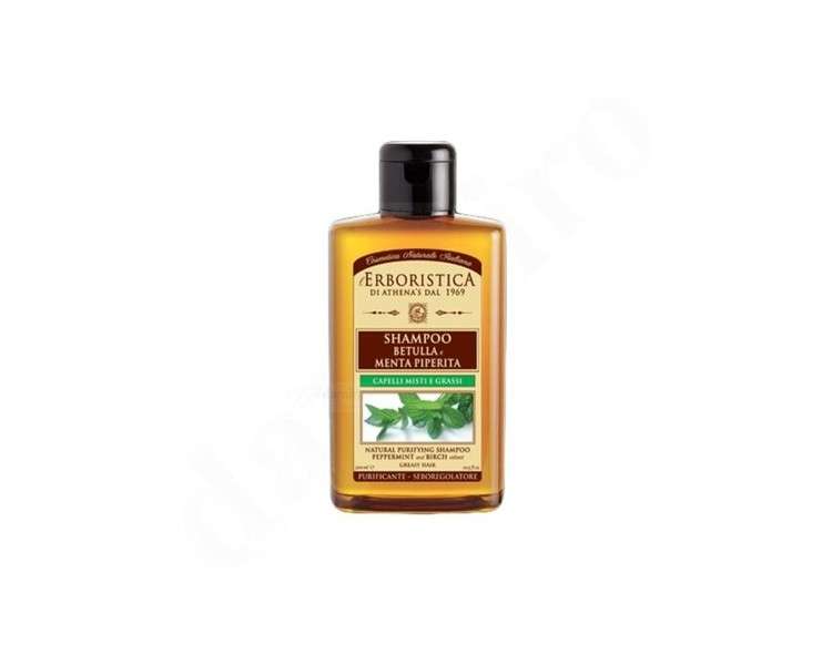 Erboristica di Athena's Shampoo with Birch and Mint Extract 300ml Oily Hair