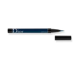 Christian Dior Diorshow On Stage Liquid Eyeliner 296 Matte Blue for Women 0.01 Ounce
