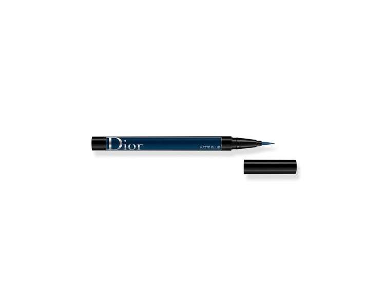 Christian Dior Diorshow On Stage Liquid Eyeliner 296 Matte Blue for Women 0.01 Ounce