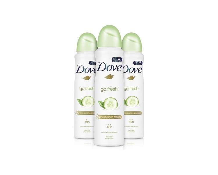 Dove Go Fresh Cucumber & Green Tea Scent Spray 150ml