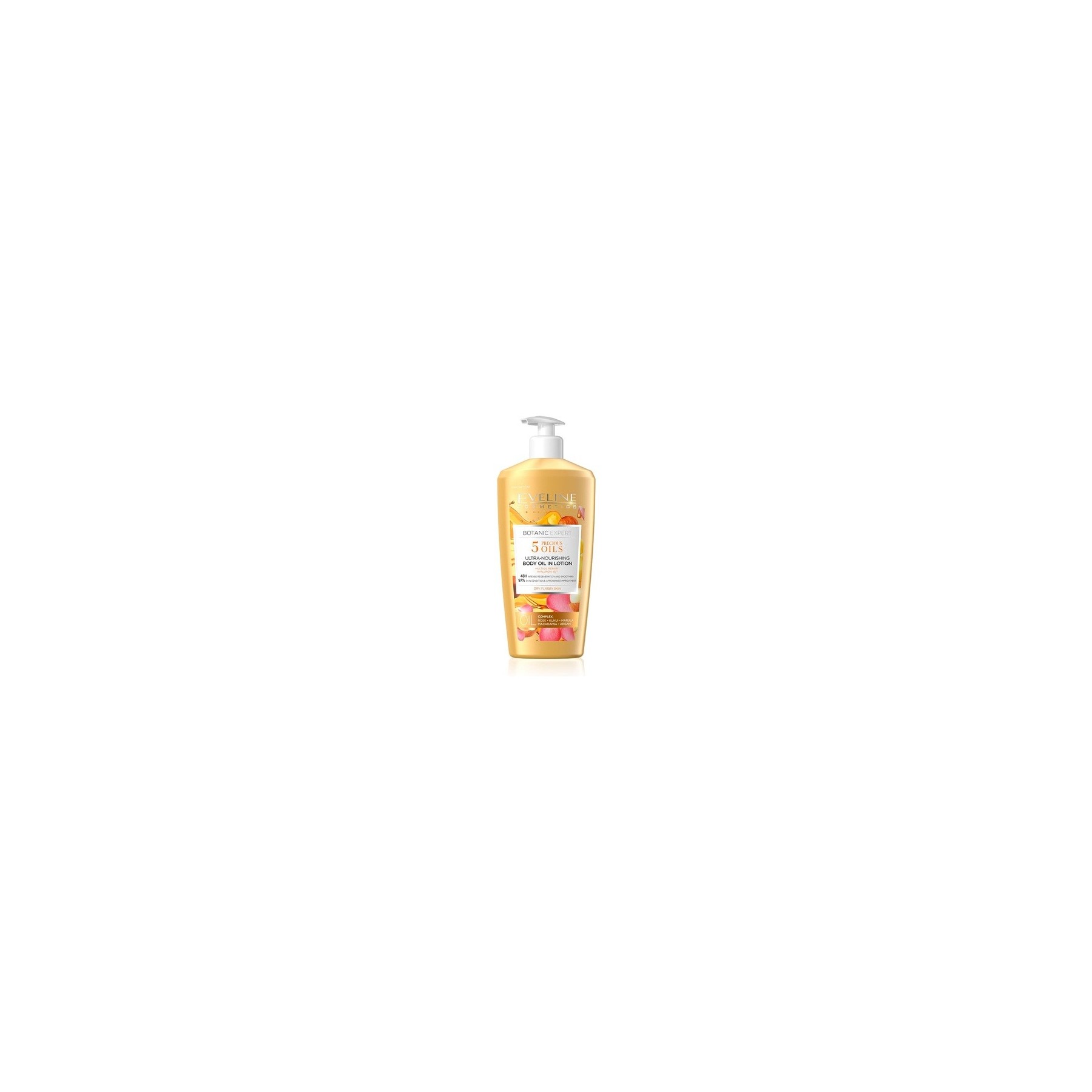 Eveline Cosmetics Botanic Expert Ultra-Nourishing Body Oil in Lotion 350ml