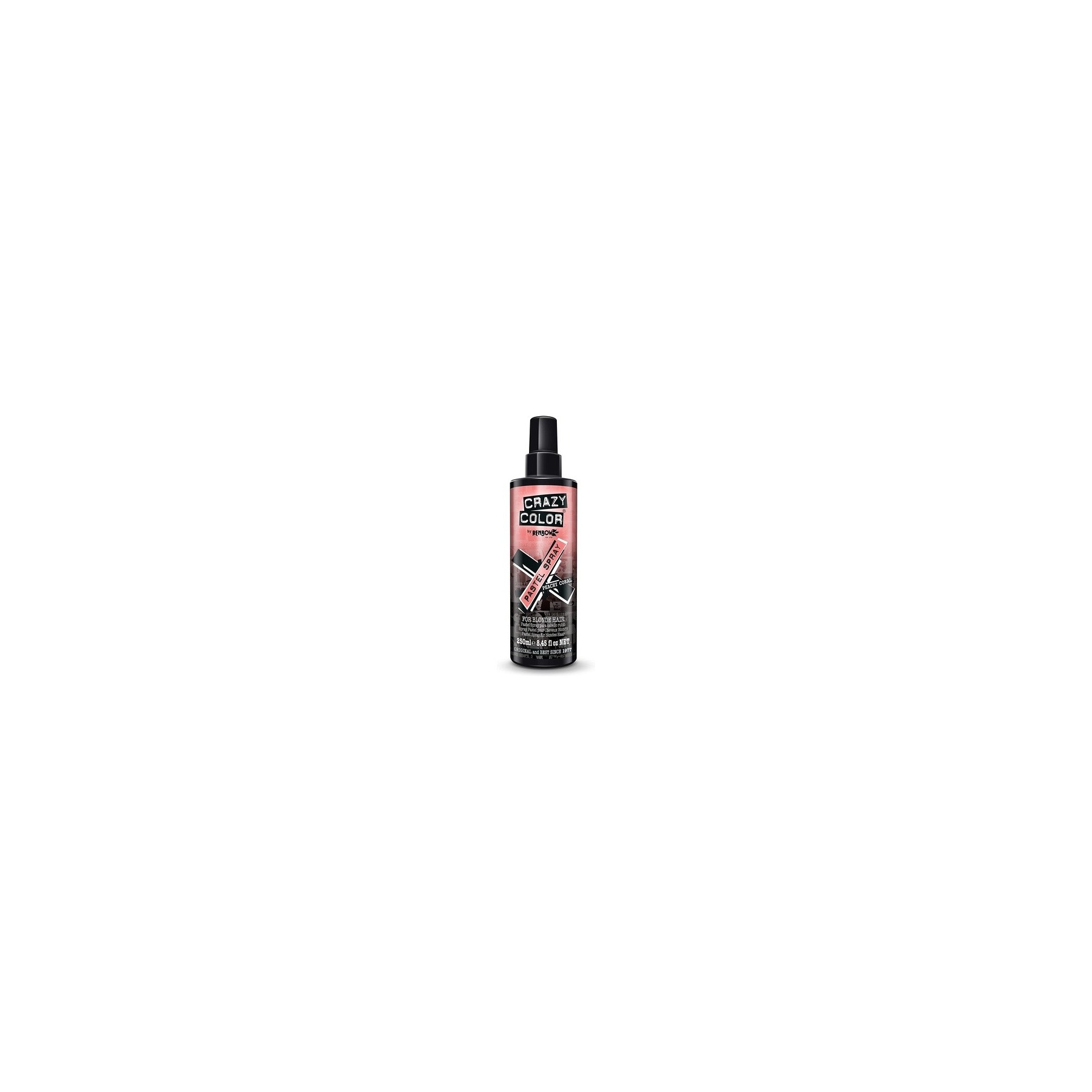 Crazy Color Pastel Hair Spray Peachy Coral 250ml