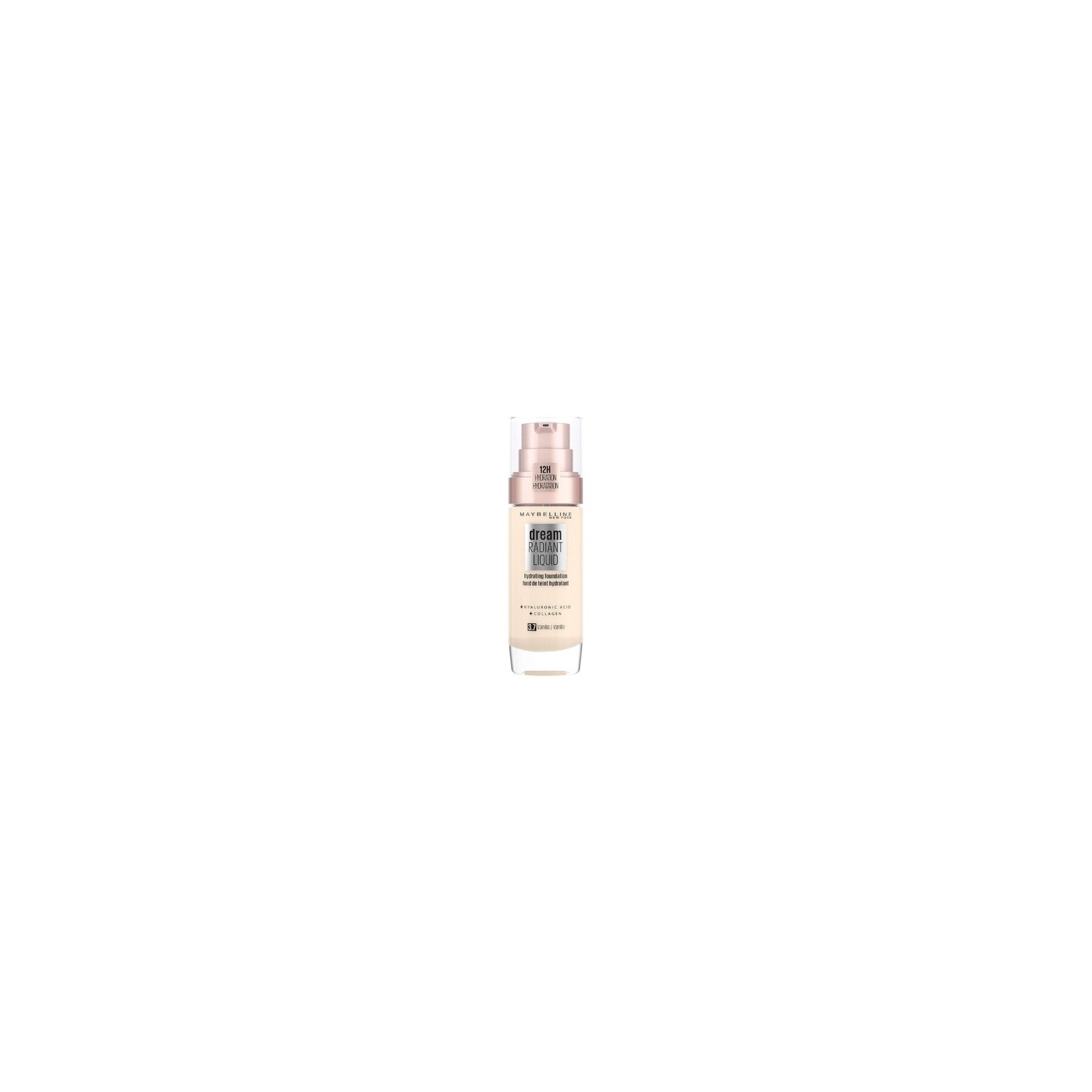 Maybelline New York Dream Radiant Liquid Make-Up Liquid Foundation No. 37 Vanilla 30ml