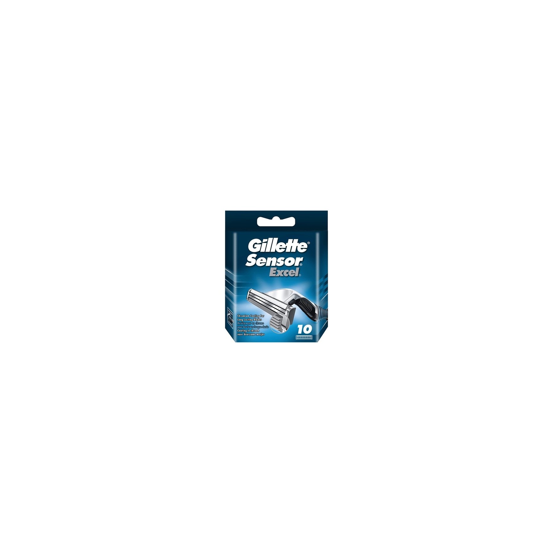 Gillette Sensor Excel Razor Blades for Men 10 Blades