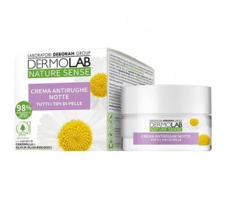 DERMOLAB Face Nature Sense Anti Wrinkles Night 50ml Skin Care Product