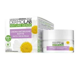 DERMOLAB Face Nature Sense Anti Wrinkles Night 50ml Skin Care Product
