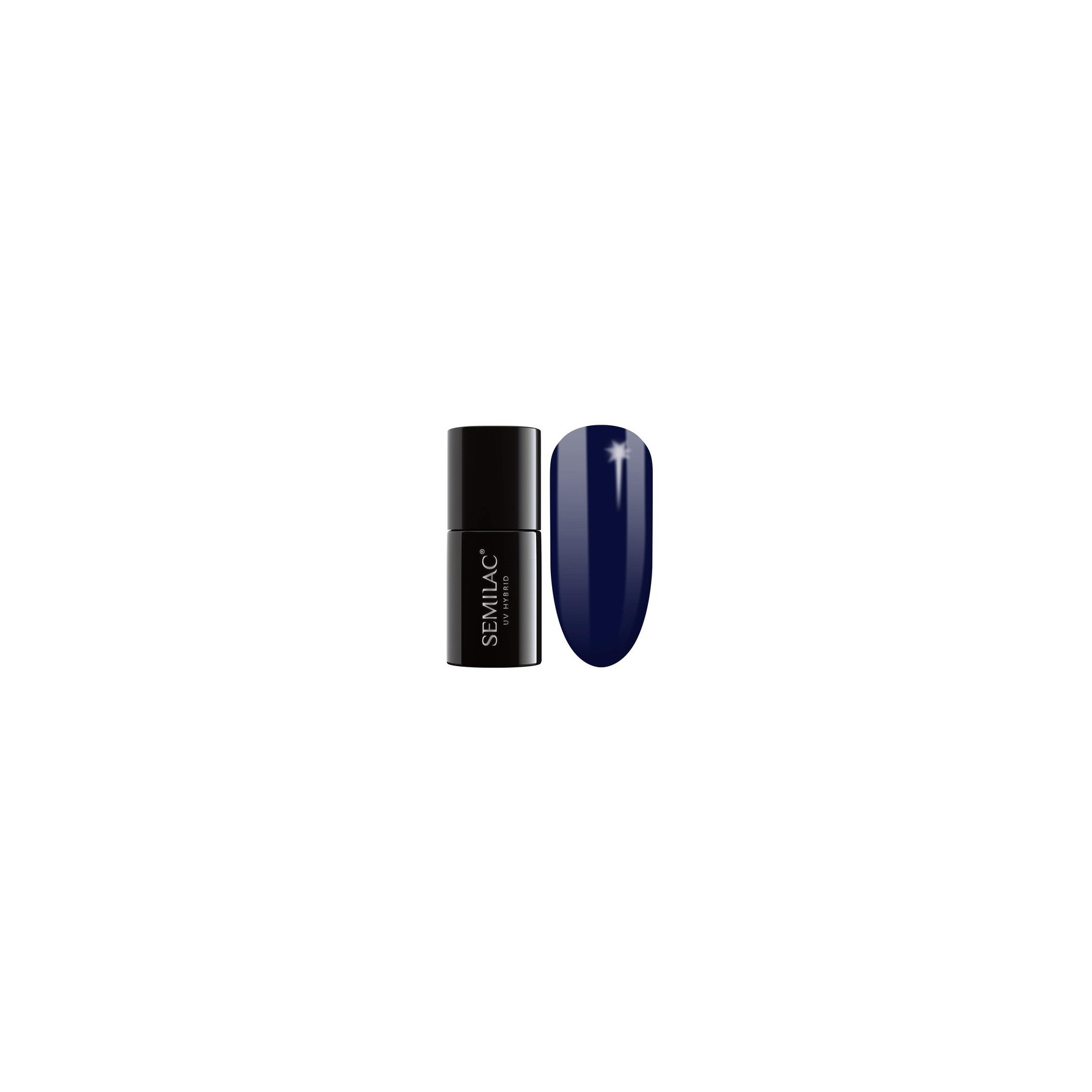 Semilac 088 UV Hybrid Nail Polish Blue Ink 7ml