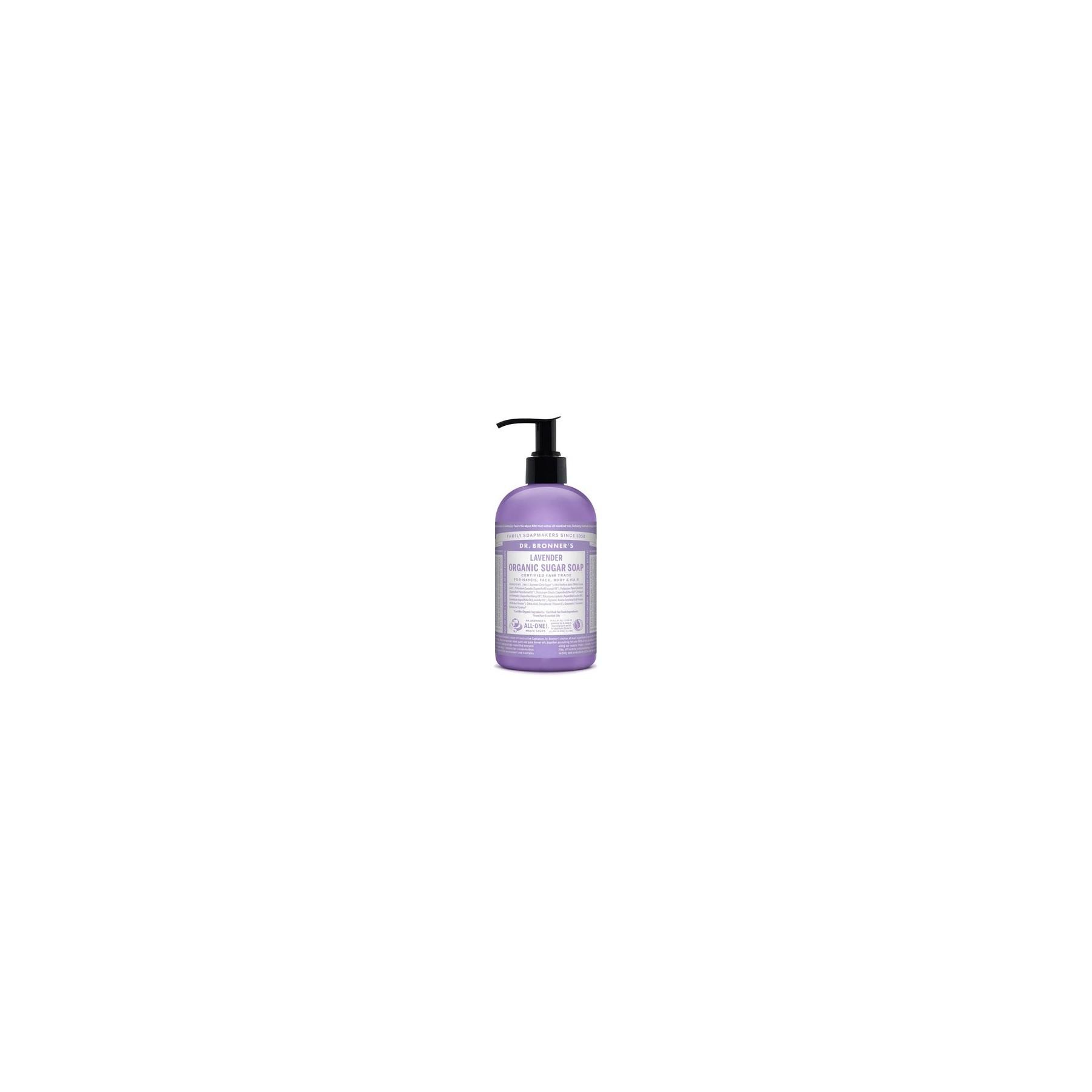 Dr. Bronner's Organic Lavender Sugar Soap 710ml