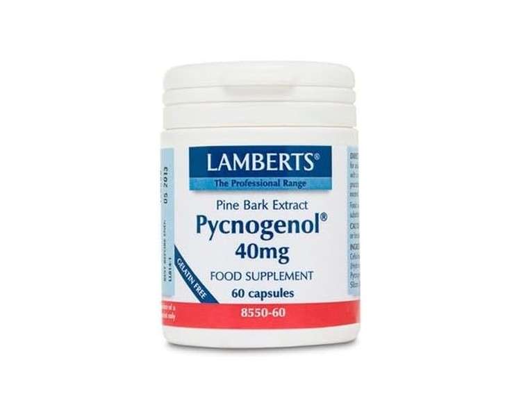 Lamberts Pycnogenol 60 Capsules