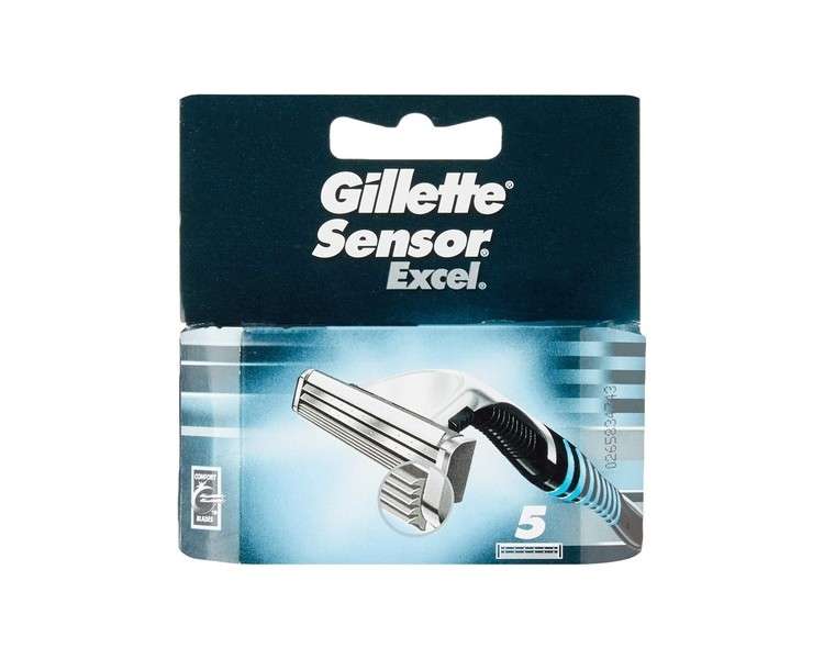Gillette Sensor Charging Excel 5 Blades
