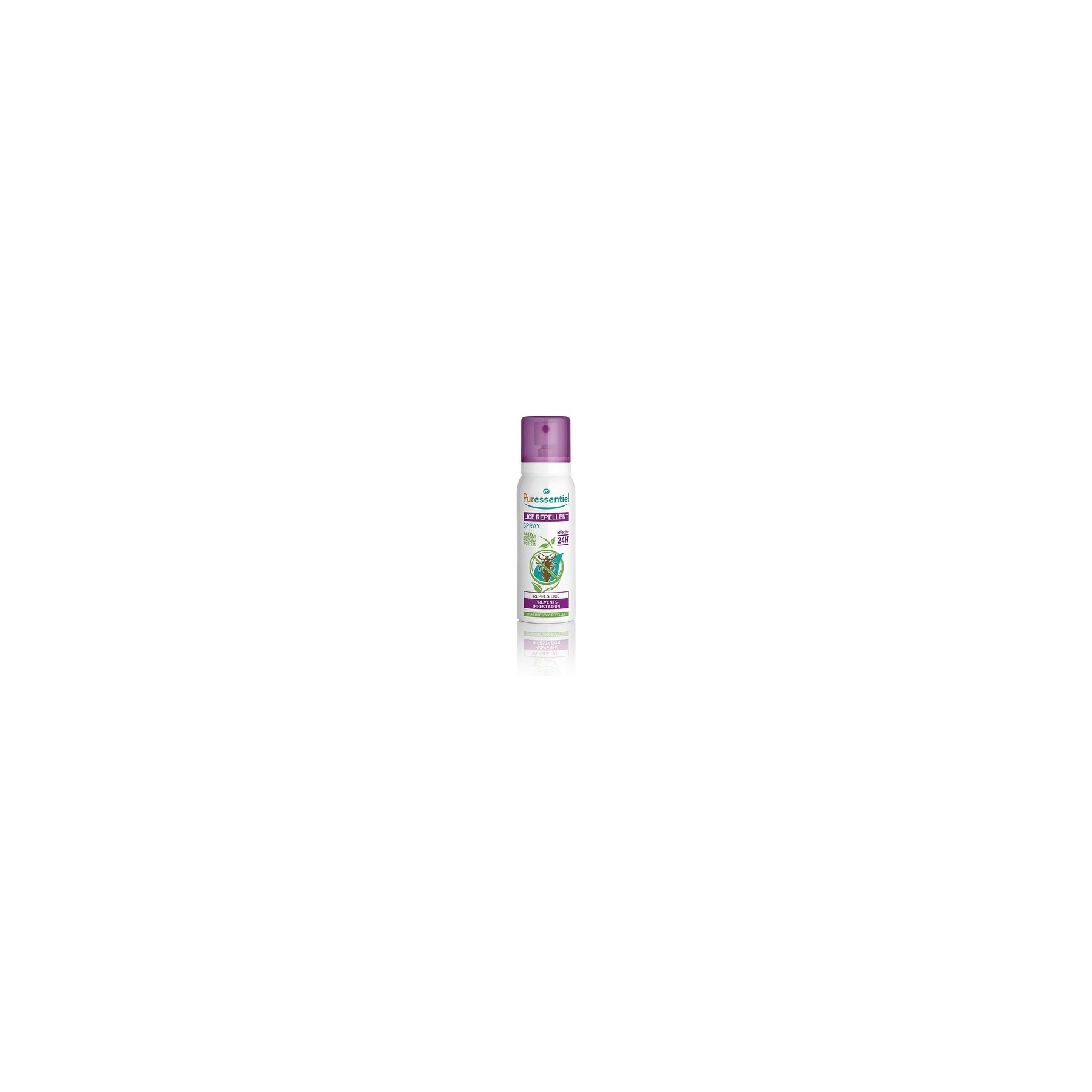 Puressentiel Head Lice Prevention & Repellent Spray 24 Hour Protection 100% Natural 75ml