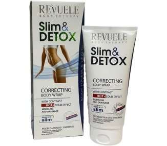 Revuele Slim & Detox Fat Burner Cream Mask for Intense Weight Loss 200ml