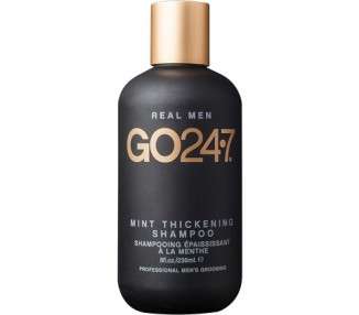 GO247 Real Men Mint Shampoo for Men 8oz