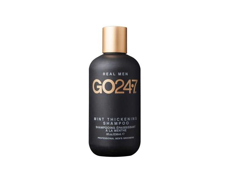 GO247 Real Men Mint Shampoo for Men 8oz