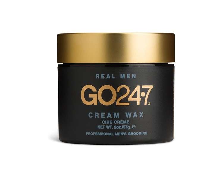 GO247 Real Men Cream Wax for Men 2oz