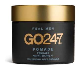 GO247 Real Men Pomade for Men 2oz