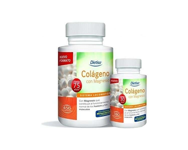 Dietisa Collagen with Magnesium 180 Tablets