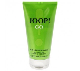 Joop! Go Hair And Body Shampoo for Men with Woody-Fruity Scent 150ml