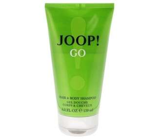 Joop! Go Hair And Body Shampoo for Men with Woody-Fruity Scent 150ml