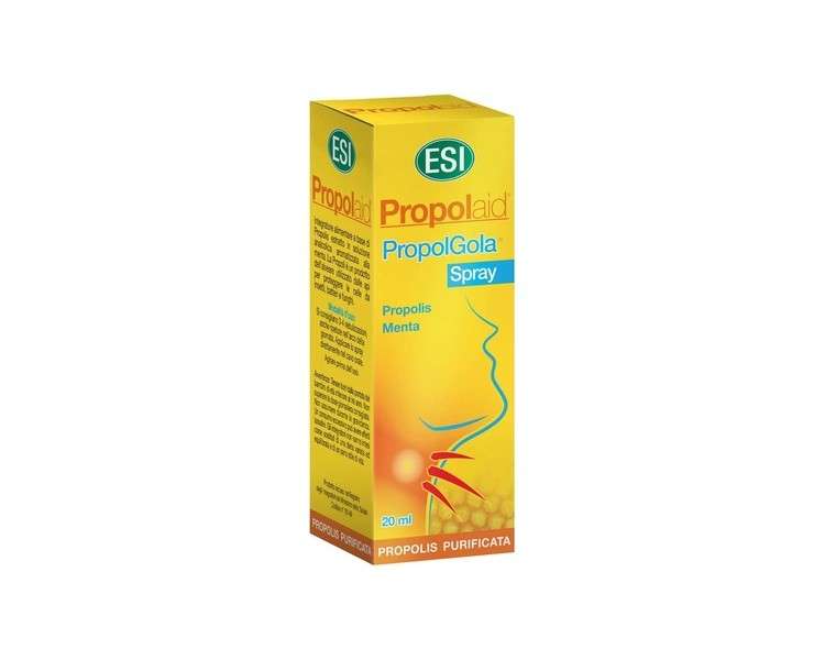 ESI Propolaid Propolgola Spray 20ml - Propolis and Mint for Throat Health