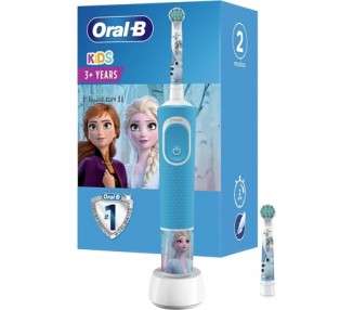 Oral-B Kids Rechargeable Electric Toothbrush by Braun Disney Frozen Handle Ages 3 and Up