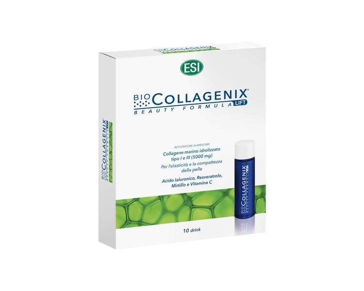 ESI Biocollagenina Dietary Supplement 10 Drinks x30ml