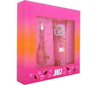 Jennifer Lopez Love At First Glow Gift Set with EDT 30ml Spray and Shower Gel 200ml