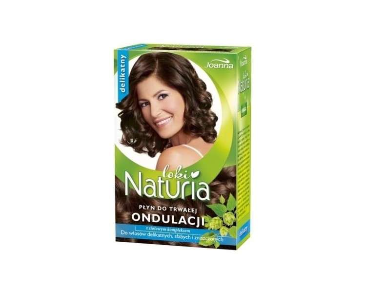 Joanna Naturia Sensitive Permanent Wave Set with Herbal Extracts for Fine Hair 150ml
