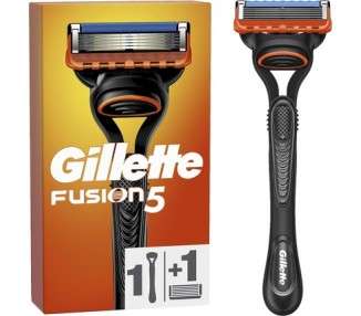 Gillette Fusion5 Razor Base with 1 Razor Blade for Men