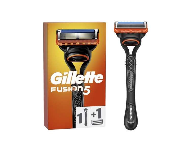 Gillette Fusion5 Razor Base with 1 Razor Blade for Men