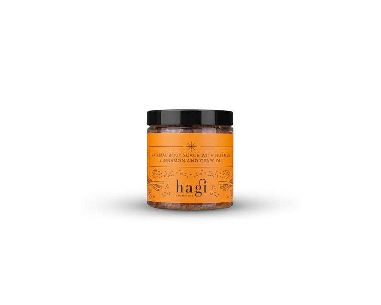 Hagi Natural Peeling with Hemp and Macadamia Seed Oil 280g - Vegan Skin Care Product