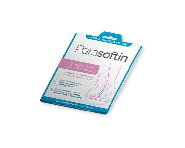 Parasoftin Foot Peeling Socks Urea & Lactic Acid 2x20ml