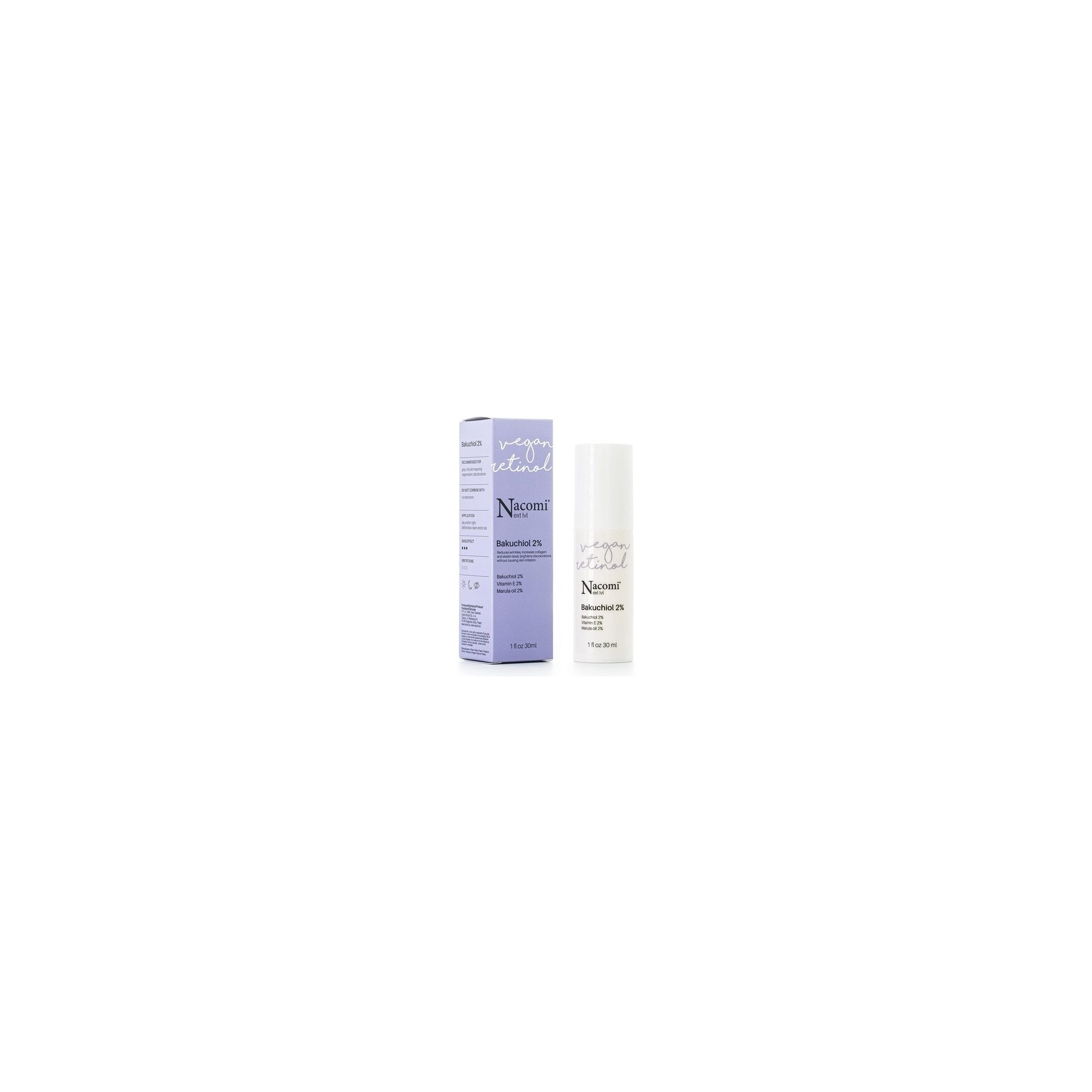 Nacomi Next Level Vegan Retinol Bakuchiol 2% 30ml