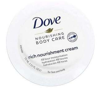 Dove Intensive Nourishment Body Cream 75ml