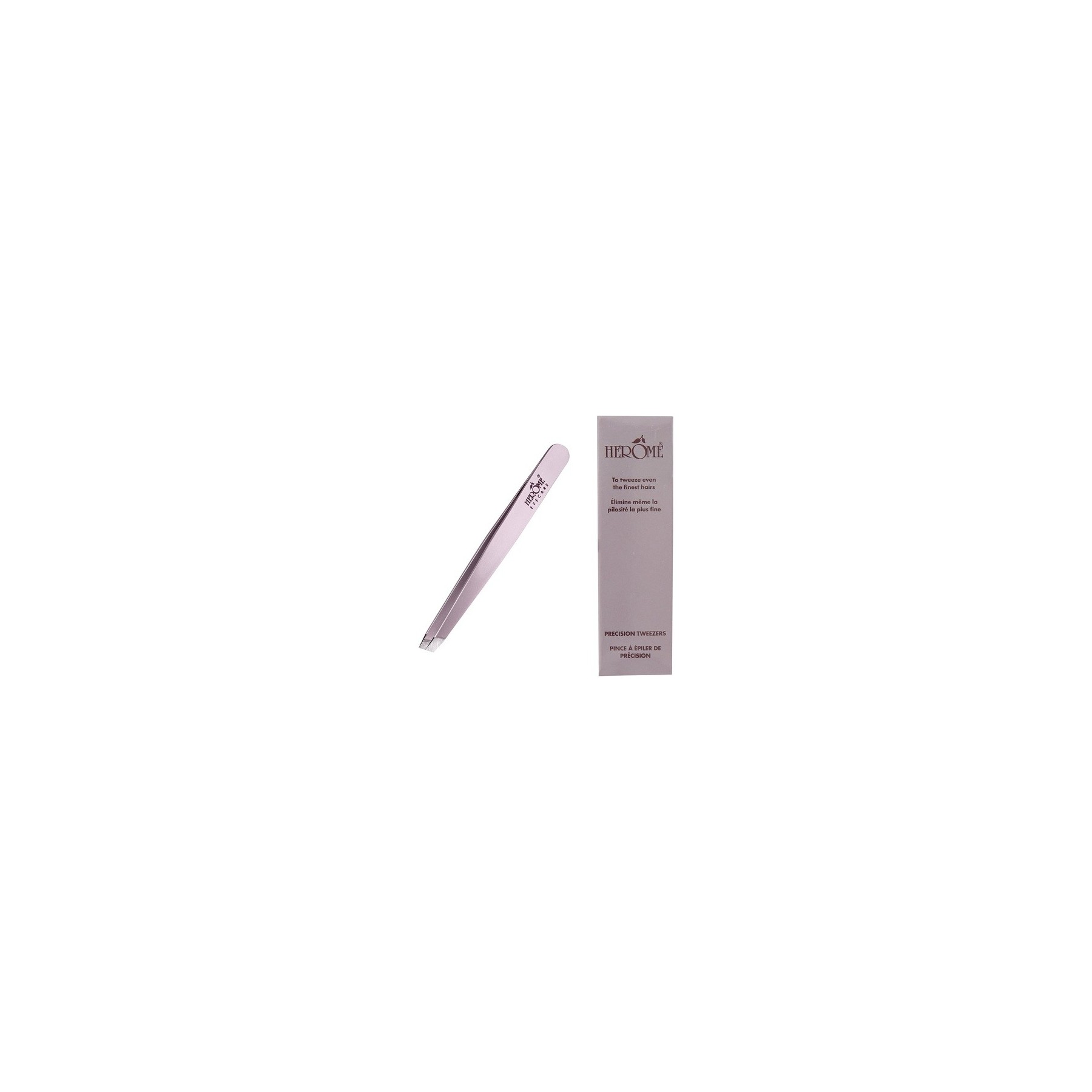 Herome Eye Care Precision Tweezers - Steel - Fine Hair Removal
